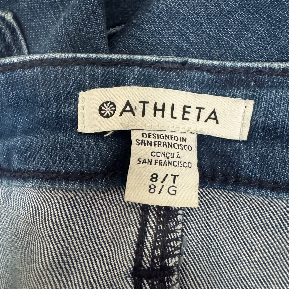 Athleta Women's Sculptek Skinny Jeans 8 Tall - Picture 3 of 4